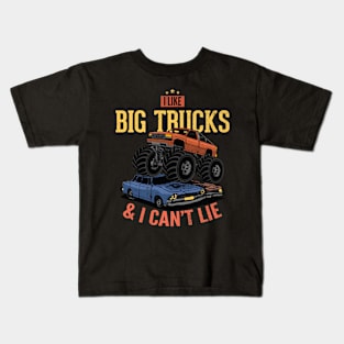 I Like Big Trucks Kids T-Shirt